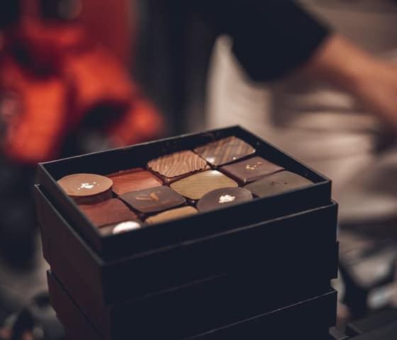 Coffret chocolats artisanaux